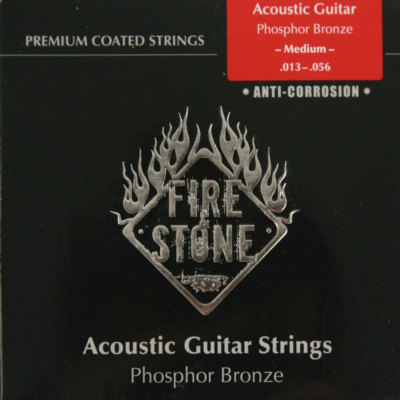 Fire&Stone Akustik Western Gitarre Premium Coated Phosphor Bronze Saiten Satz