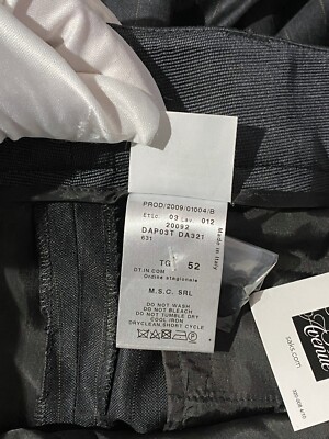Giorgio Armani wide-leg wool-blend trousers size 50/ us size 14  display picture 1