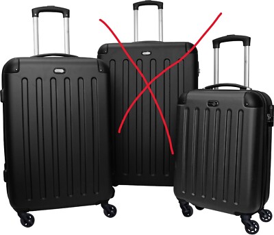 Travel Pal Koffer Reise Trolley set »Austin«, 4 Rollen, (2 tlg)