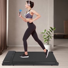 0.5-5MPH Folding Small Treadmill Home Running Fitness Machine w/Remote Control