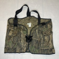 VTG Gander Mountain Bird Hunting Vest Rebark Camo Size XL-2XL Made In USA