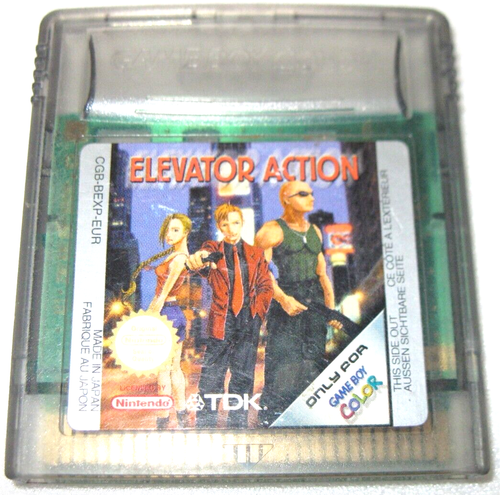 elevator action authentique version originale game boy color eur - Photo 3/5