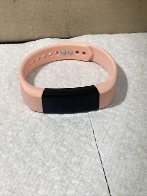 Digital Fitbit Alta FB406 Activity Tracker Light Pink Adjustable Missing Charger