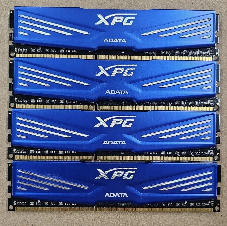 4X ADATA 4GB DDR3-1600  4Gx16 AX3U1600C4G11-SD Desktop Memory - Image 3 of 3