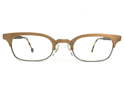 Vintage la Eyeworks Eyeglasses Frames SWELL 455413 Matte Brown Copper 45-20-130