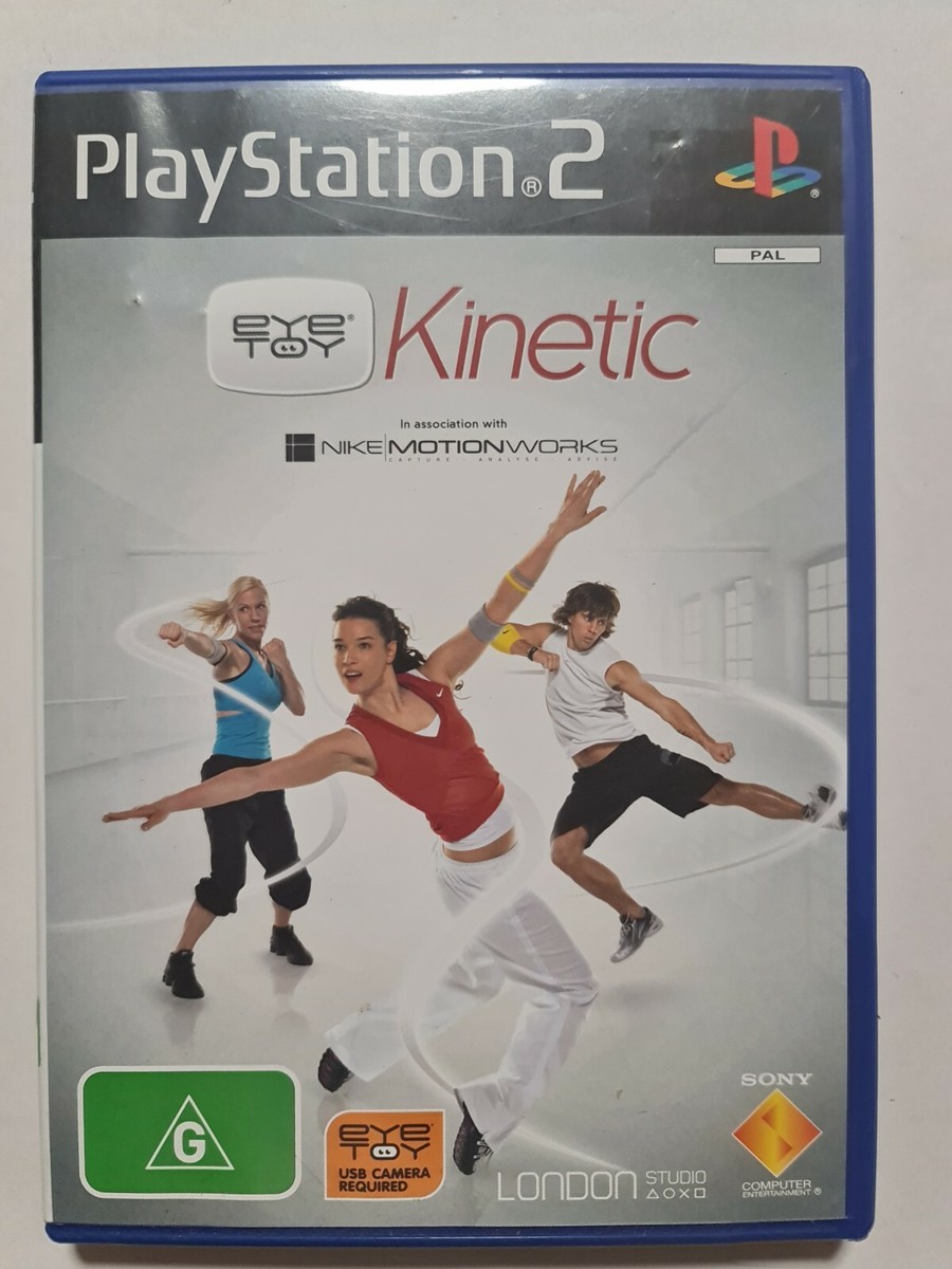 EYETOY KINECTIC PS2 PLAYSTATION GAME COMPLETE - Main Image