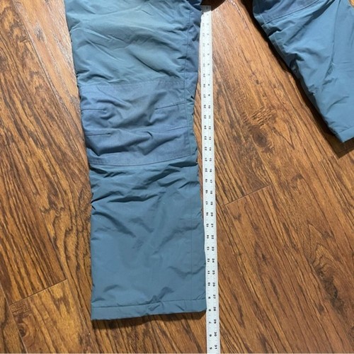 Lands' End Girls Size 14 Snow/Ski Pants Blue Grow-A-Longs - Picture 5 of 7