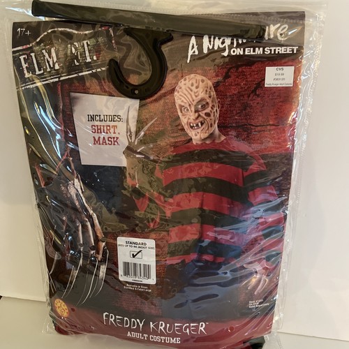 Rubie's A Nightmare On Elm Street Freddy Krueger Erwachsenenkostüm Größe Standard