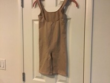 Rhonda Shear Nude Wear Your Own Bra Bodysuit Shaper Shape-wear SzM nwot