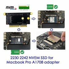 2230 2240 length NVME SSD for Macbook Pro A1708 adapter upgrade card new