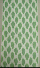 11 Yard HAND MADE UZBEK Natural SILK IKAT ADRAS FABRIC 6355