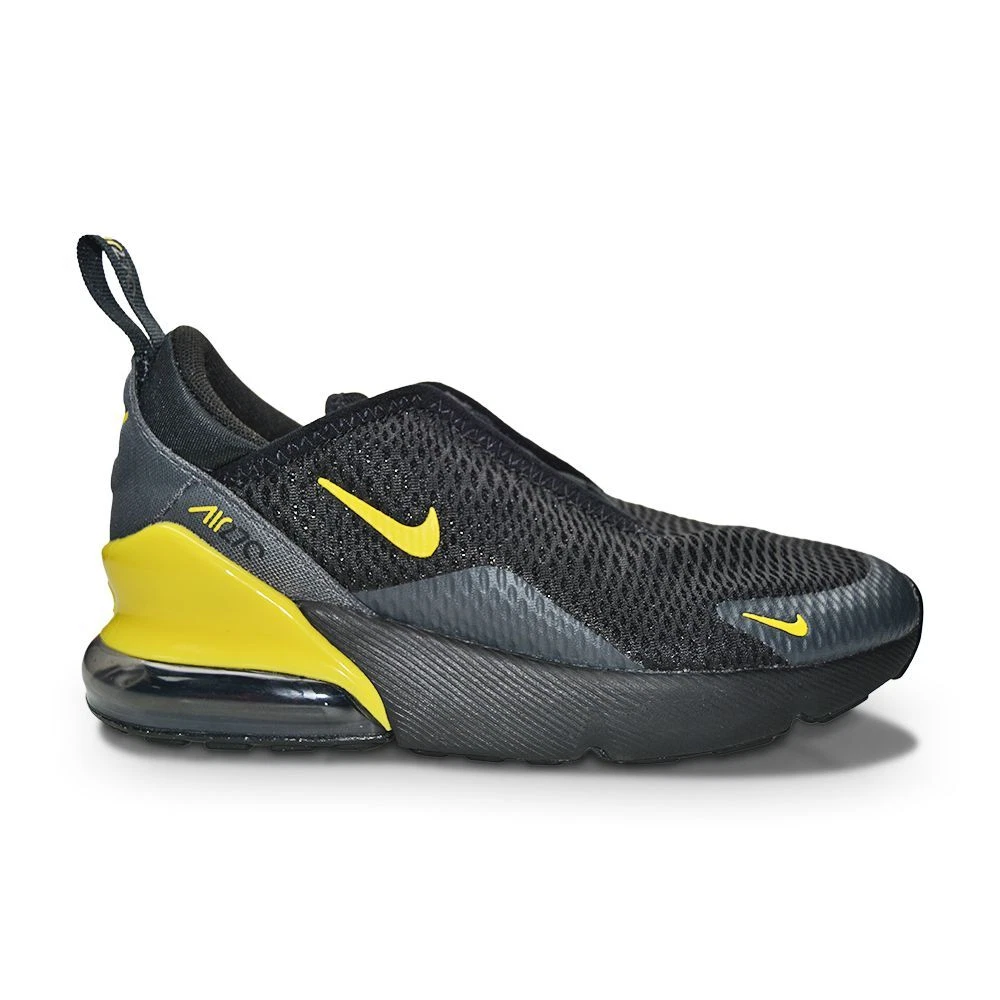 Kids Nike Air Max 270 PS DX9278 001 Black Yellow Strike