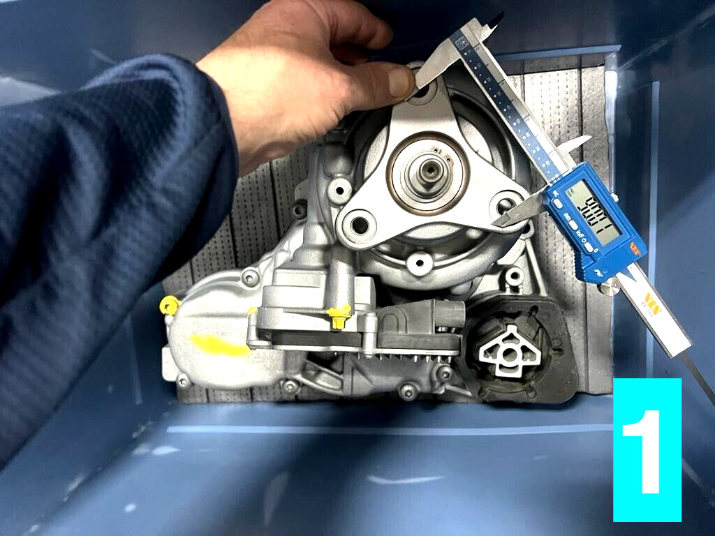 Caja de distribución 90mm ATC35L FR 27108643149 BMW 27107639270 27107643755
