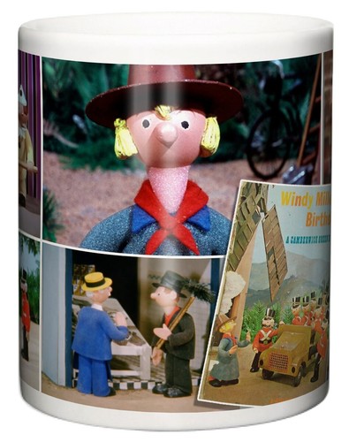 Taza de café Camberwick Green Classic Reino Unido Stop Motion TV Show Windy Miller Firemen - Imagen 2 de 4