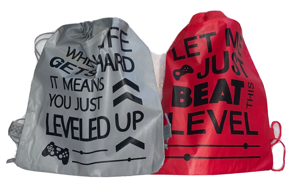 Mochila con cabestrillo para niños 6 golosinas fiesta regalo golosinas bolsa. Foto 2 de 4