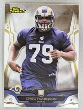 2014 Topps Finest - Greg Robinson #107 (RC) Rams Rookie