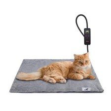 Pet Heating Pad 6 Adjustable Temperature Dog Cat Heating Pad with Timer Indoo...