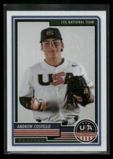 2023 Panini USA Baseball Stars & Stripes #24 Andrew Costello