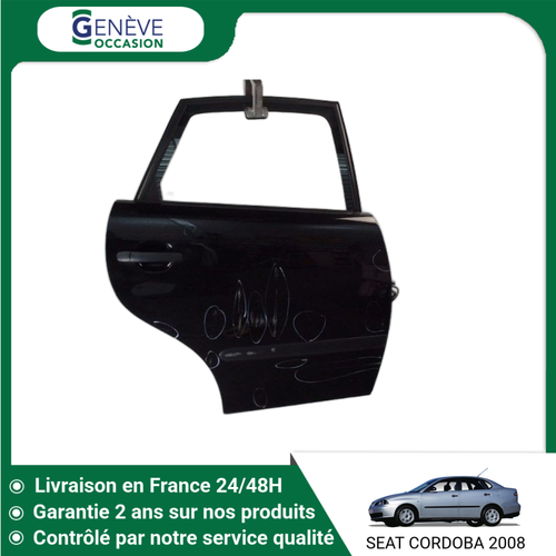 Porte Arrière Droit SEAT CORDOBA 1 Phase 2 - Référence 6K4833052C - Occasion Correcte