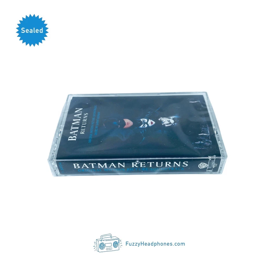 Batman Soundtrack Score Cassette Tape (1989) Danny Elfman SEALED - Image 3 of 4