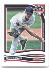 2024 Panini Stars & Stripes USA Baseball #119 Zach Strickland