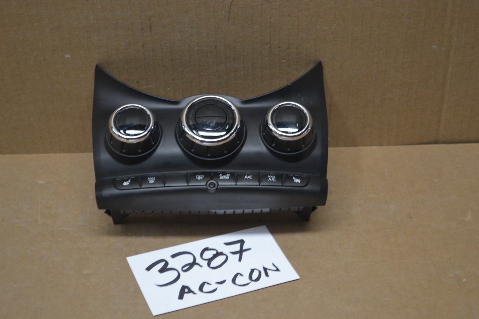 2015 Mini Cooper AC and Heater Control Used Stock #3287-AC 