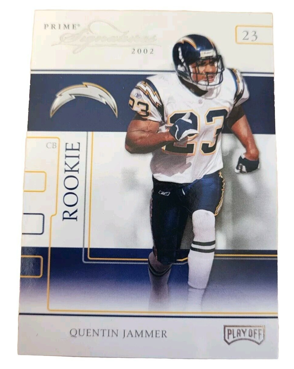 Quentin Jammer Playoff Prime Signatures #73 Autograph