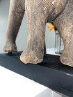 19th Antique Century Carved Balinese Teak Elephant Possibly Temple Carving — photo 3
