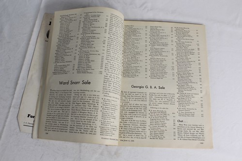 Guernsey Breeders Journal June 15, 1946 Cow Calf Bull Farms Cattle Dairy Ads - Imagen 14 de 24