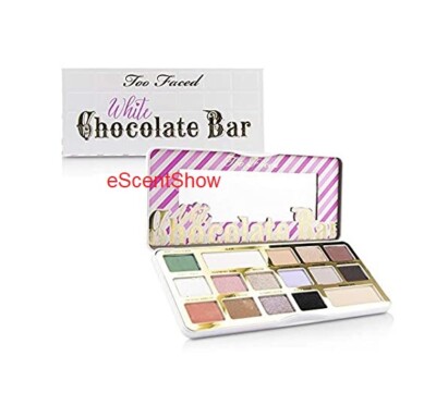 TOO FACED WHITE CHOCOLATE BAR 16 SHADES EYESHADOW PALETTE LIMITED EDITION NIB
