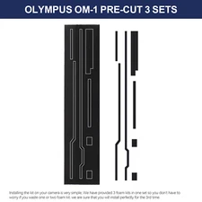 New Pre-cut Light Seal Foam Repair Kits for Olympus OM-1 OM-2 OM-3 OM-4 Camera