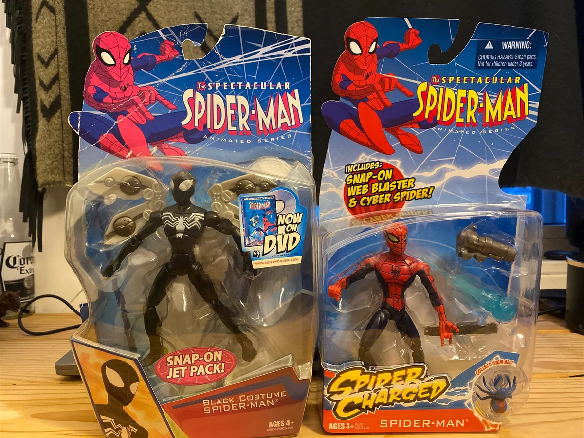 Spider-Man with Spider Armor from the Spectacular Spider-Man Animated –  Action Figures and Collectible Toys