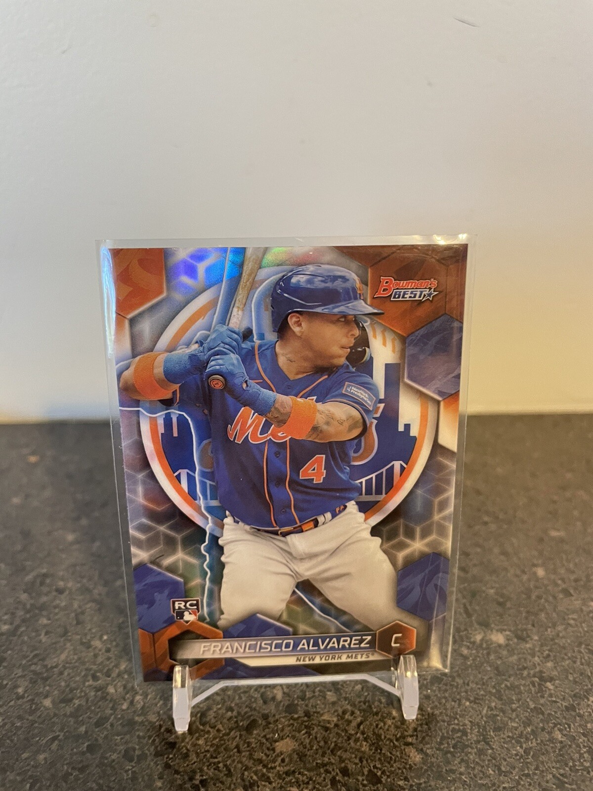 2023 Bowman's Best Francisco Alvarez Refractor New York Mets #47