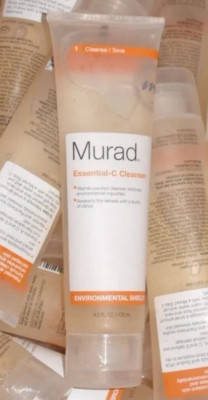 MURAD ESSENTIAL C CLEANSER 4.5oz / 135ml  NOOOO SEALED UNDER CAP!!