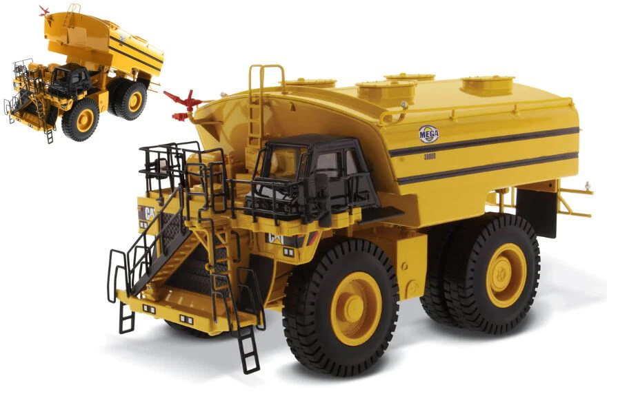 Modellino Pressofuso Autocarro Dumper Cantiere, Scala 1:50, Colore Giallo, Giocattolo Per Bambini 3+