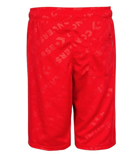 Converse Shorts Youth Boys Lightweight Mesh Basketball Gym Red Small or Medium - Picture 5 of 6