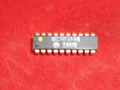 1 St MC74F244N DIP OCTAL BUFFER//LINE DRIVER WITH 3-STATE OUTPUTS FAST Motorola