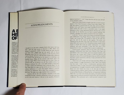 A Brief History of Time by Stephen Hawking - 1st Edition, 1988, Bantam Books - Picture 6 of 15