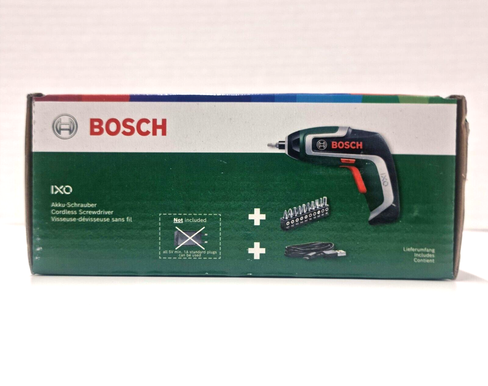 Bosch IXO 7 Cordless Screwdriver 3.6V LithiumIon Battery (Sealed) eBay