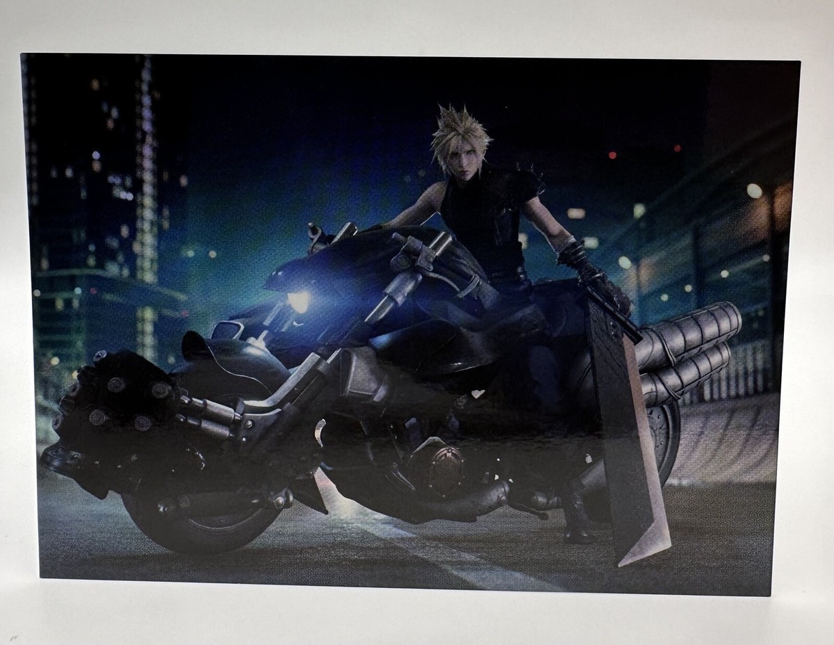 Final Fantasy VII Anniversary Art Museum Trading Card Cloud Key