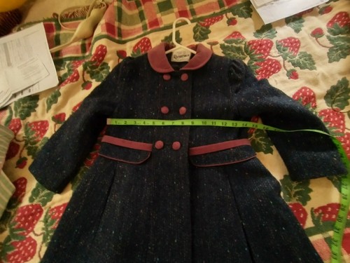 Vintage Girls S. Rothschild Wool Coat - Picture 3 of 12