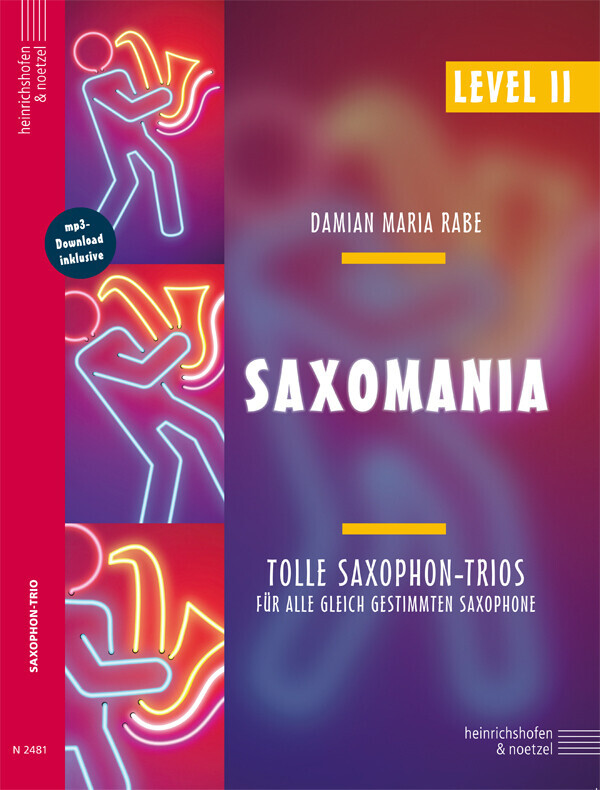 Saxomania - Level Ii, Partitur Und Stimmen | Ralf Böcker | 2020 |