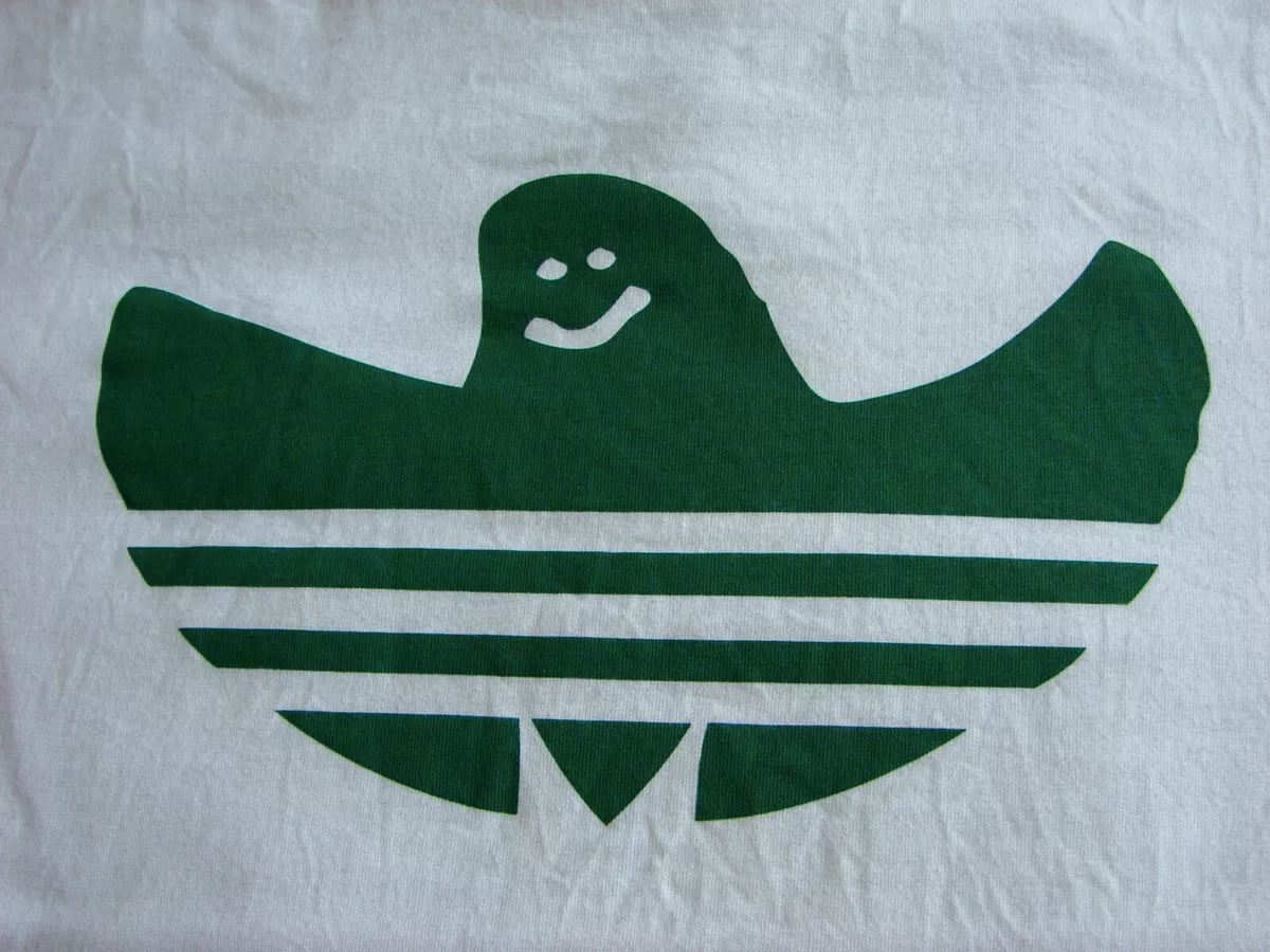 Adidas ghost cheap logo