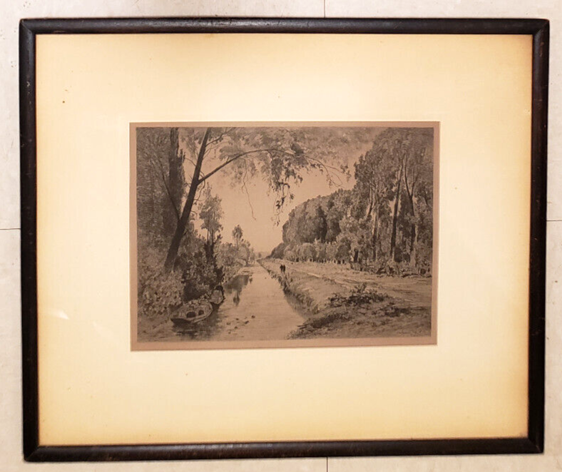 マキシム・モーフラ、「LE PONT DE LEGUENAY, BRUGES」 A Maxime Maufra under the influence | Gazette Drouot