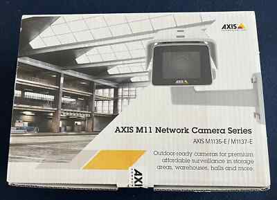 Axis Communications M1137-E 5MP Fixed Network Camera 01773-001 outdoor indoor