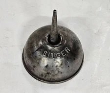 Vintage Small Singer Sewing Machine Thumb Oil Can
