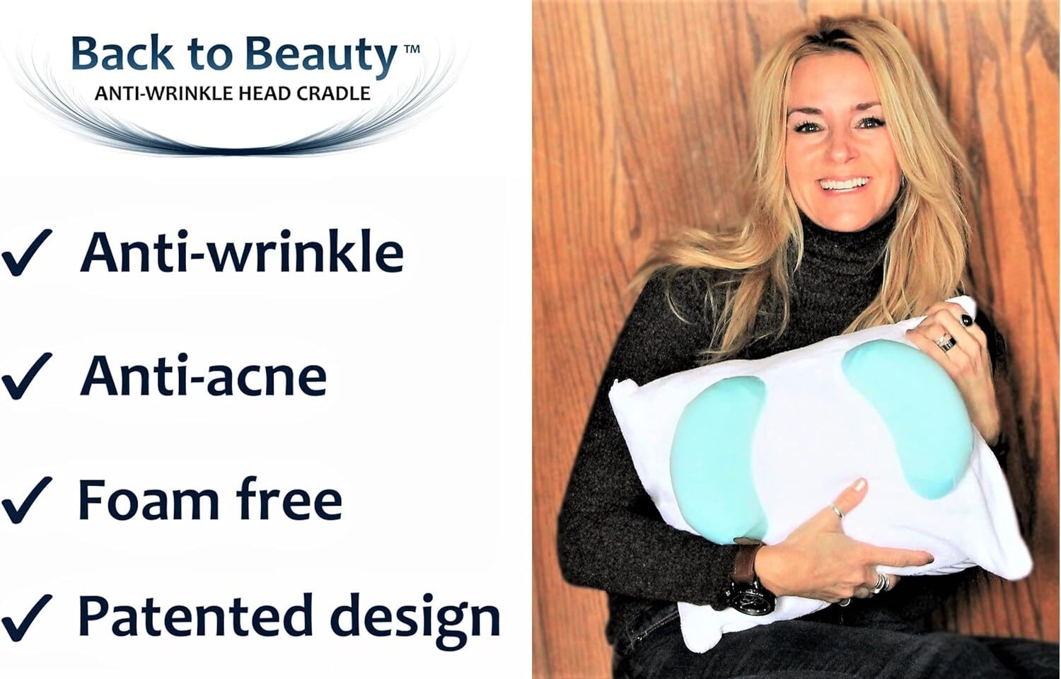Back to Beauty Anti-wrinkle HEAD Cradle Pillow for sale online | eBay