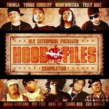 Rap CD Hood Files Compilation DLK Enterprise ft. Young Boo, The Jacka+more