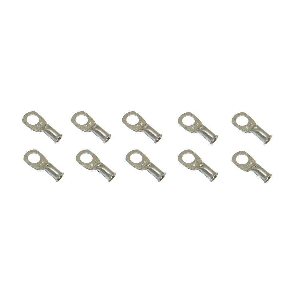 10 x Q CRIMP QCT16 10 16mm x 10mm Copper Lug Crimp eBay