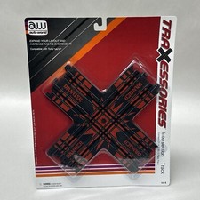 Auto World 4 Way Intersection Track 1 piece - NEW - MOC